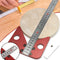 45 Degree Angle Scribe Round Center Line Scribe Carpenter Wood Ruler Layout Gauge Round Center Determination Woodworking Scribing Tool Angle Ruler