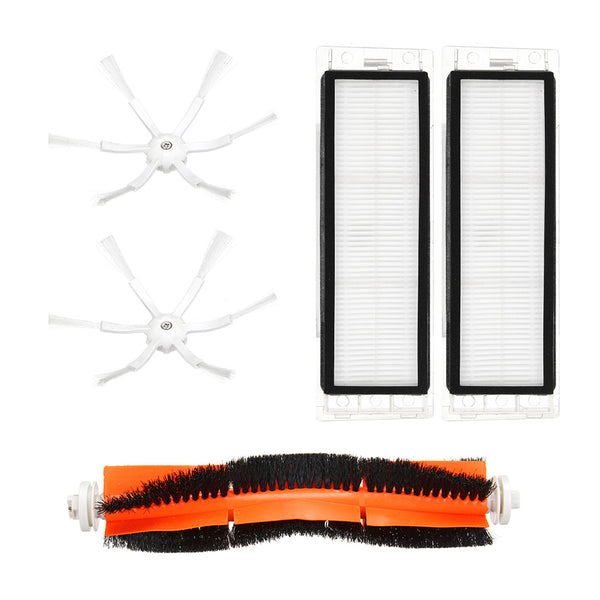 5pcs Main Brush with HEPA Filter and Side Brush for Xiaomi Mi Robot Vacuum Cleaner