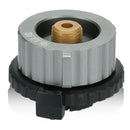 LAOTIE Outdoor Stove Tank Gas Bottle Adapter Connector Camping Picnic Burner Conversion Head