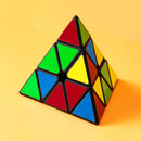 Deli 98x98x98mm Mini Special-shaped Pyramid Magic Cube Puzzle Science Education Toy Gift from Xiaomi Youpin