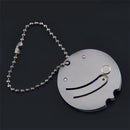 Portable Mini Foldable Stianless Steel Blade Carabiner Keychain Pocket Outdoor Military Survival