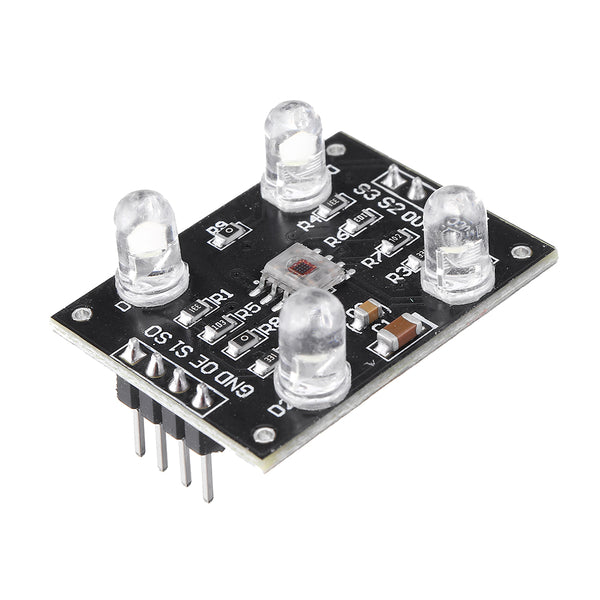 3pcs TCS3200 Color Sensor Color Recognition Module For  DIY Module DC 3-5V Input Adapter