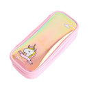 1 Piece Unicorn Laser Surface Pencil Case Box Makeup Bag Storage Pouch Purse Supply Cosmetic School Students Stationery