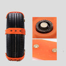 2pcs Universal Car Snow Chain Vehicle Anti Skid Tire Emergency Sand Ground Strap