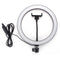 Yingnuost 26CM 3500-5500k Video Ring Light with 100cm Extendable Selfie Stick Stand Tripod Phone Clip for Tik Tok Youtube Live Streaming