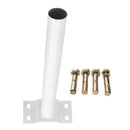 40CM Black White Outdoor Flexible Adjustment Light Pole for LED Solar Street Lamp