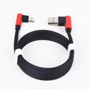 Bakeey 4A Type C Double Elbow 3.28ft/1m Fast Charging Data Cable For Oneplus 7 Huawei P30 Pro Mate 30 Xiaomi Mi9 9Pro