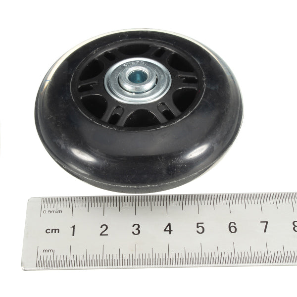 2Pcs 70x28mm Luggage Suitcase Replacement Wheel with Screws