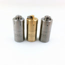 DQG Lighter 2.0 Stainless Steel/Brass/Titanium Super Mini Lighter Case (Flashlight Accessories)
