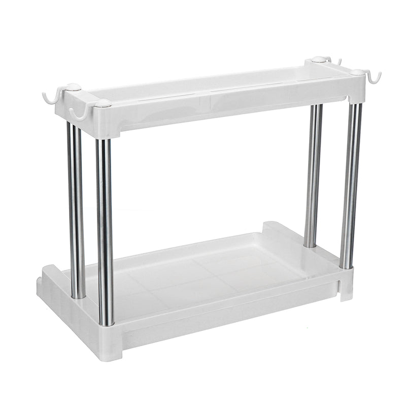 2/3 Layers Multifunctional Storage Rack Kitchen Bathroom Organizer Holder Shelf