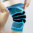 Outdoor Fitness Thick Silicone Pad Double Side Spring Strip Support Calf Knee Pad