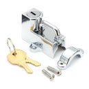 Motorcycle Helmet Lock Anti Theft Security Universal For Harley 7/8inch 22mm Tube