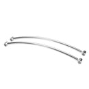 Pair Rear Fender Rail Support Bracket Mount Holder For Harley Cruiser Cafe Bobber