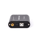 PJ.MIAOLAI Q4 CM108AH HIFI Fiber Coaxial Fever Decoder DAC Computer External USB Audio Card