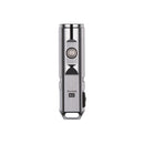 ROVYVON Aurora A2 Stainless Steel EDC Keychain Flashlight XP-G3 LED/Nichia 219C USB Rechargeable Waterproof EDC Flashlight