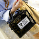 Waterproof Makeup Bag Portable PVC Lunch Bag Tote Bags Food Picnic Insulation Cooler Outdoor Ice Bag