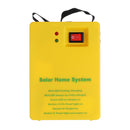 Solar Panel Power Generator Kit 5V USB Charger Home Outdoor System with 2 LED Bulbs Light