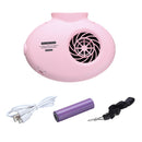 Portable Battery Operated Neck Hanging Fan USB Rechargeable Mini Desk Air Cooler