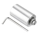 MACHIFIT 30/50mm DIY Double Bearing Belt Sander Conveyor Driven Wheel No Ribs With 8mm Shaft Rod / Wrench