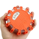 LED Round Beacon Safety Car Boat Emergency Strobe Road Flare Magnetic Flashing Warning Signal Light