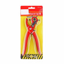 9'' Sewing Leather Belt Hole Puncher Pliers Hook Clamp 2/2.5/3/3.5/4/4.5MM Punch Size For Punching