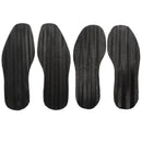 Men's DIY Pair of Anti Slip Grip-rubber Pads Glue On Soles Heel Shoe Repair Black