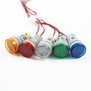Plastic 22mm AD101-22AM Mini Ammeter Current Meter Indicator LED with CT Transformer