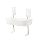Bathroom Kitchen Storage Rack Wall Punch-free Toilet Washbasin Storage Shelf Rack