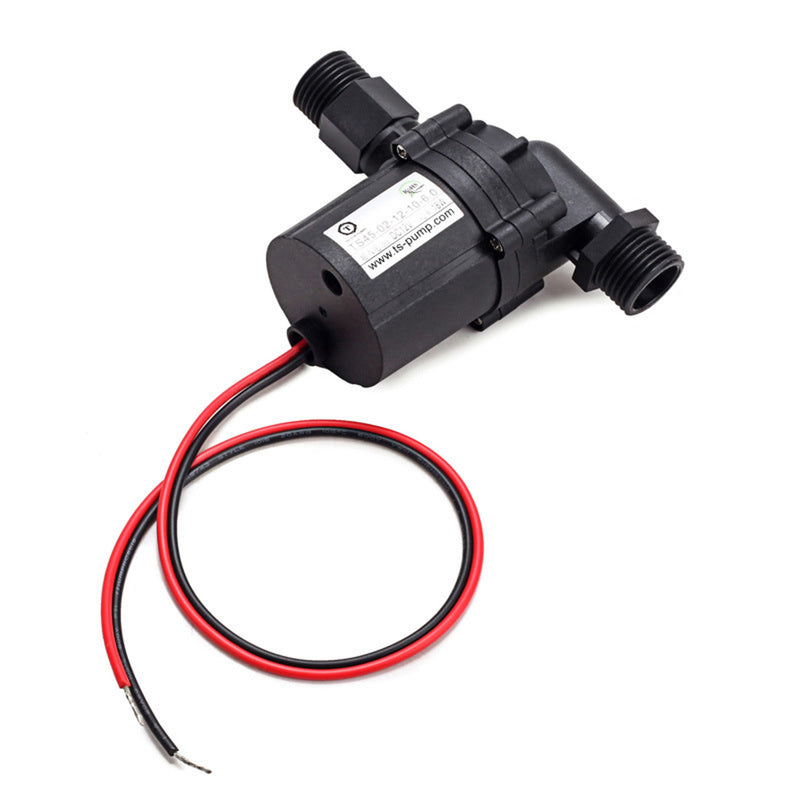 12V Solar Hot Water Circulation Pump Homebrew Beer Circulation Brushless Pumps Plastic W/ Connector