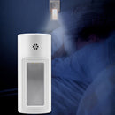 Plug-in Light-controlled Sensor LED Bedside Night Light Wall Lamp AC100-240V