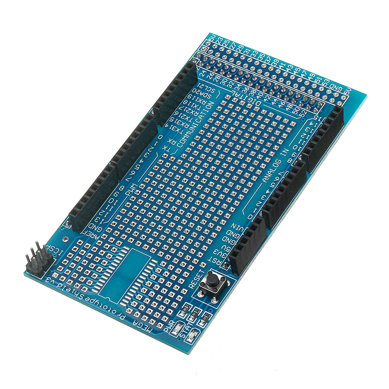 10Pcs Mega2560 1280 Protoshield V3 Expansion Board With Breadboard For