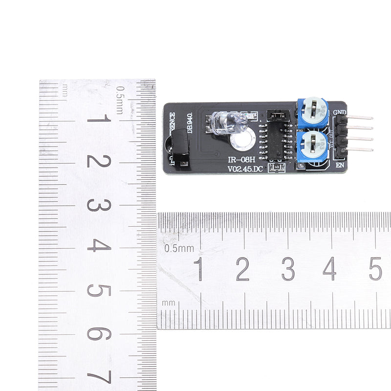 3pcs Smart Car Obstacle Avoidance Sensor Module Measuring Distance Infrared Sensor Photoelectric Switch Module