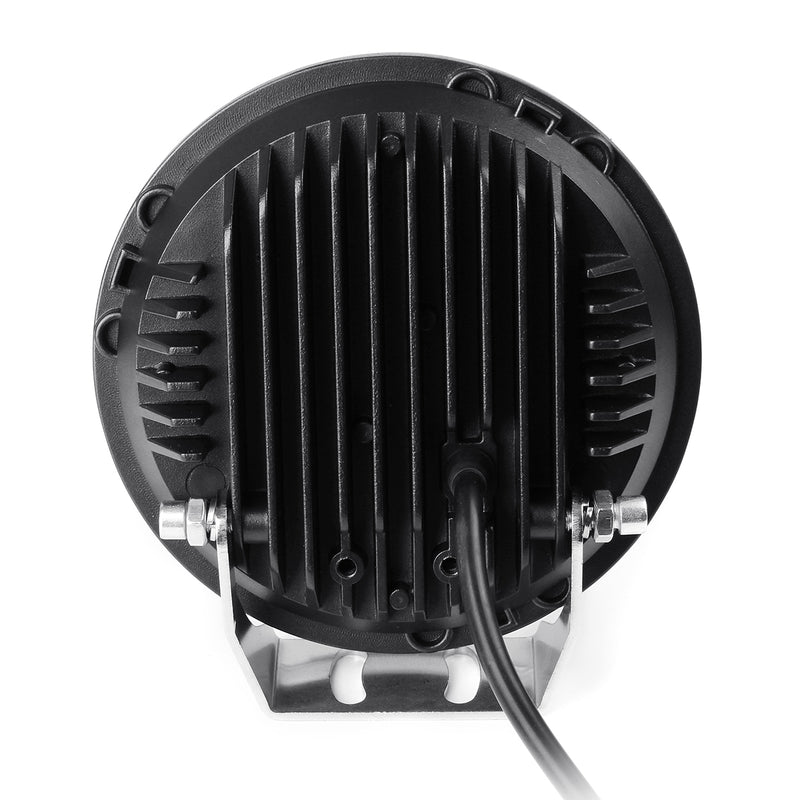 5 inch 9V-32V 80W 12V 9 LED Work Light Spot Round Driving Fog Lamp Motorcycle Offroad ATV 4WD