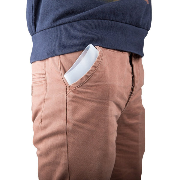 Honana CF-SC03 Portable Silicone Wine Glass Pocket Travel Flexible Unbreakable Whiskey Beer Cup