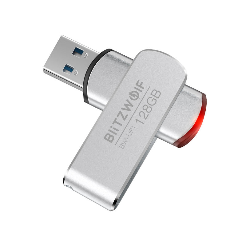 BlitzWolf BW-UP1 Aluminium Alloy 360 Rotating Cover USB 3.0 Flash Drive 16GB 32GB 64GB 128GB