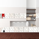 18cm 7Pcs DIY Acrylic Modern Mirror Decal Art Mural Wall Sticker Home Decor Removable Stickers