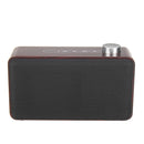 W5A Wooden Wireless bluetooth Speaker Portable Stereo TF Card U Disk 3.5mm Audio Speaker with Mic