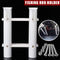 ZANLURE 2 Tube Fishing Rod Holder Rack Pole Support For Marine Boat Kayak Vertical Double Tube