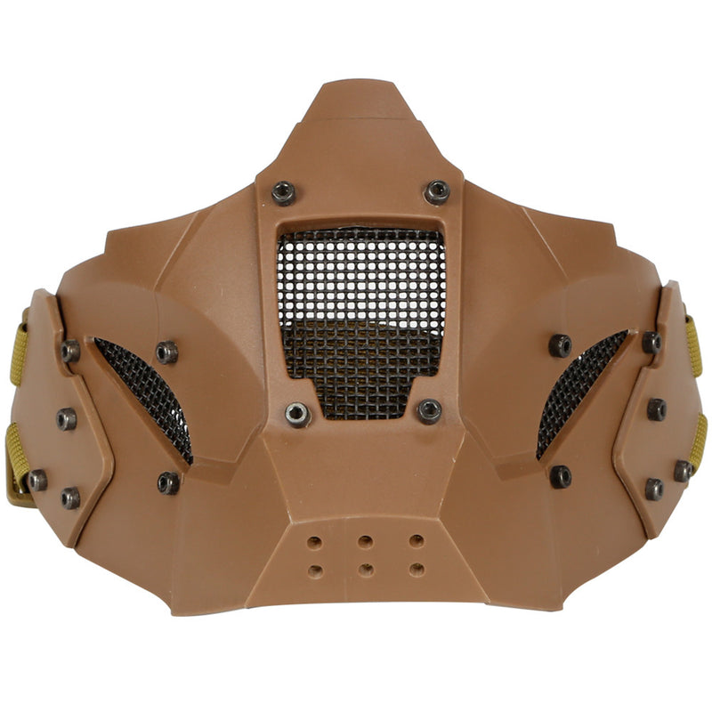 WoSporT MA-95 Module Anti-shock Tactical Half Mask Suitable For AF Helmet Riding
