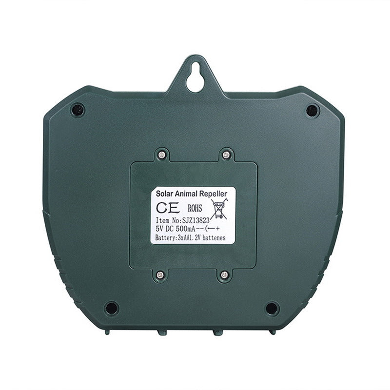 KCASA Garden Solar Ultrasonic Animal Repeller Motion Sensor Activated Owl Shape Repellent