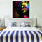 Miico Hand Painted Oil Paintings Abstract Colorful Girl Wall Art For Home Decoration Painting