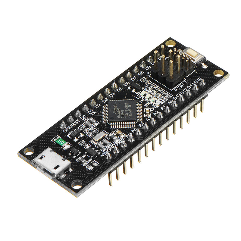 Robotdyn SAMD21 M0-Mini 32 Bit ARM Cortex M0 Core 48 MHz Pins Soldered Development Board