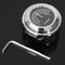7/8In Waterproof Motorcycle Handlebar Mount Thermometer