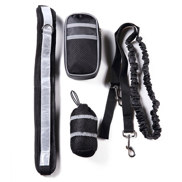 Dog Running Pet Sports Set Reflective Dog Traction Rope Set Running Traction Training Bag Outdoor Multi-function Hyena From Xiaomi Youpin