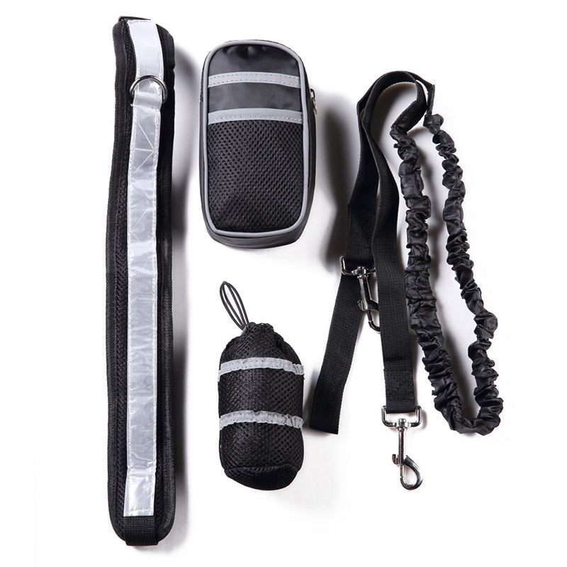 Dog Running Pet Sports Set Reflective Dog Traction Rope Set Running Traction Training Bag Outdoor Multi-function Hyena From Xiaomi Youpin