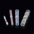 Excellway 50/100pcs Solder Seal Heat Shrink Tube Butt Wire Connector Terminal Waterproof 4 Size
