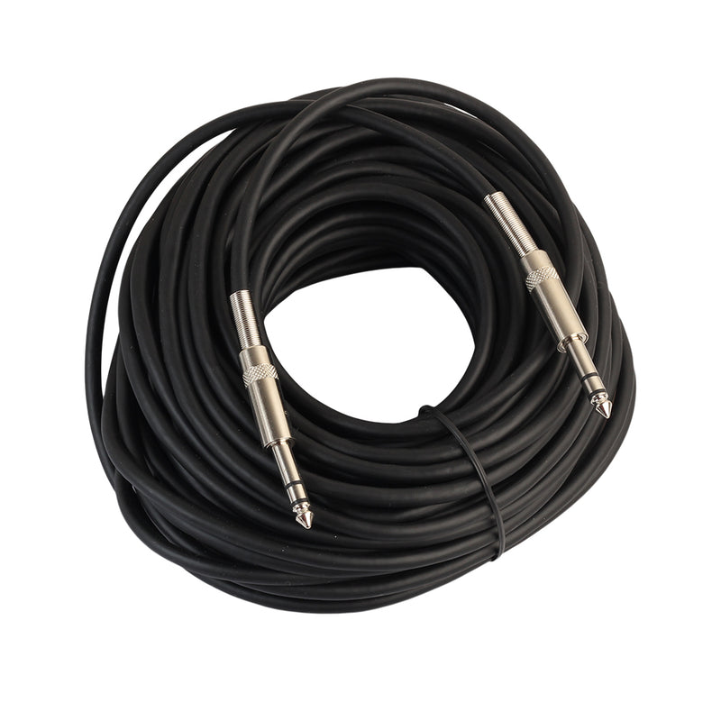 REXLIS 3044 1/ 1.8/ 3M 6.35 Stereo Male To Male Electric Guitar Audio Cable