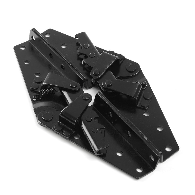 2Pcs 3-Position Hinge Adjustable Mechanism Angle for Sofa Bed Bedding Furniture