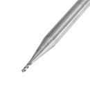 Drillpro 10pcs 1mm HRC58 3 Flutes End Mill Cutter Tungsten Carbide CNC Milling Cutter Tool for Aluminum