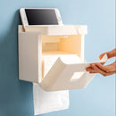 Jordan&Judy 3 in 1 Waterproof Wall Mounted Bathroom Tissue Box Roll Issue Facial Tissue Dispenser Adhesive Hanging Cell Phone Holder from Xiaomi Youpin